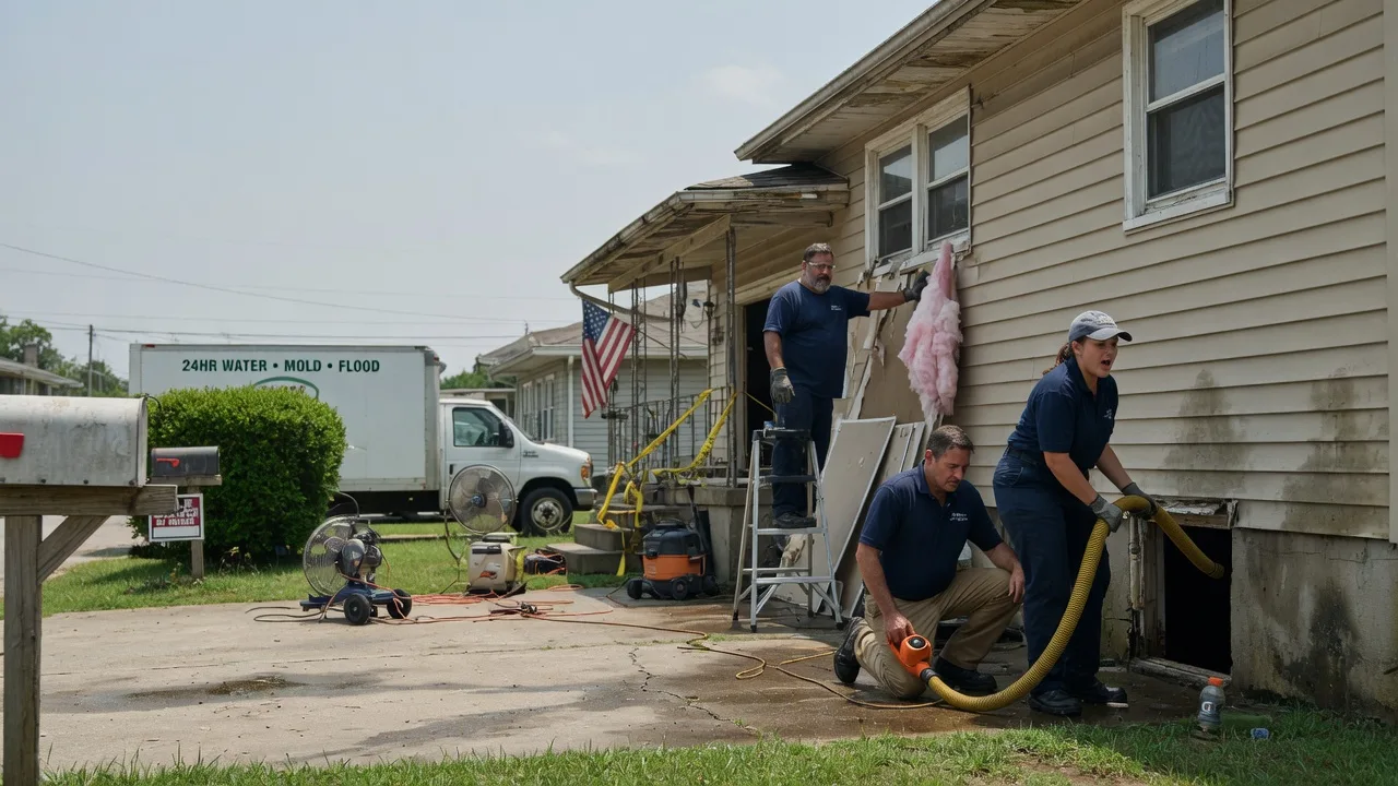Water Damage Repair in New London, OH near me